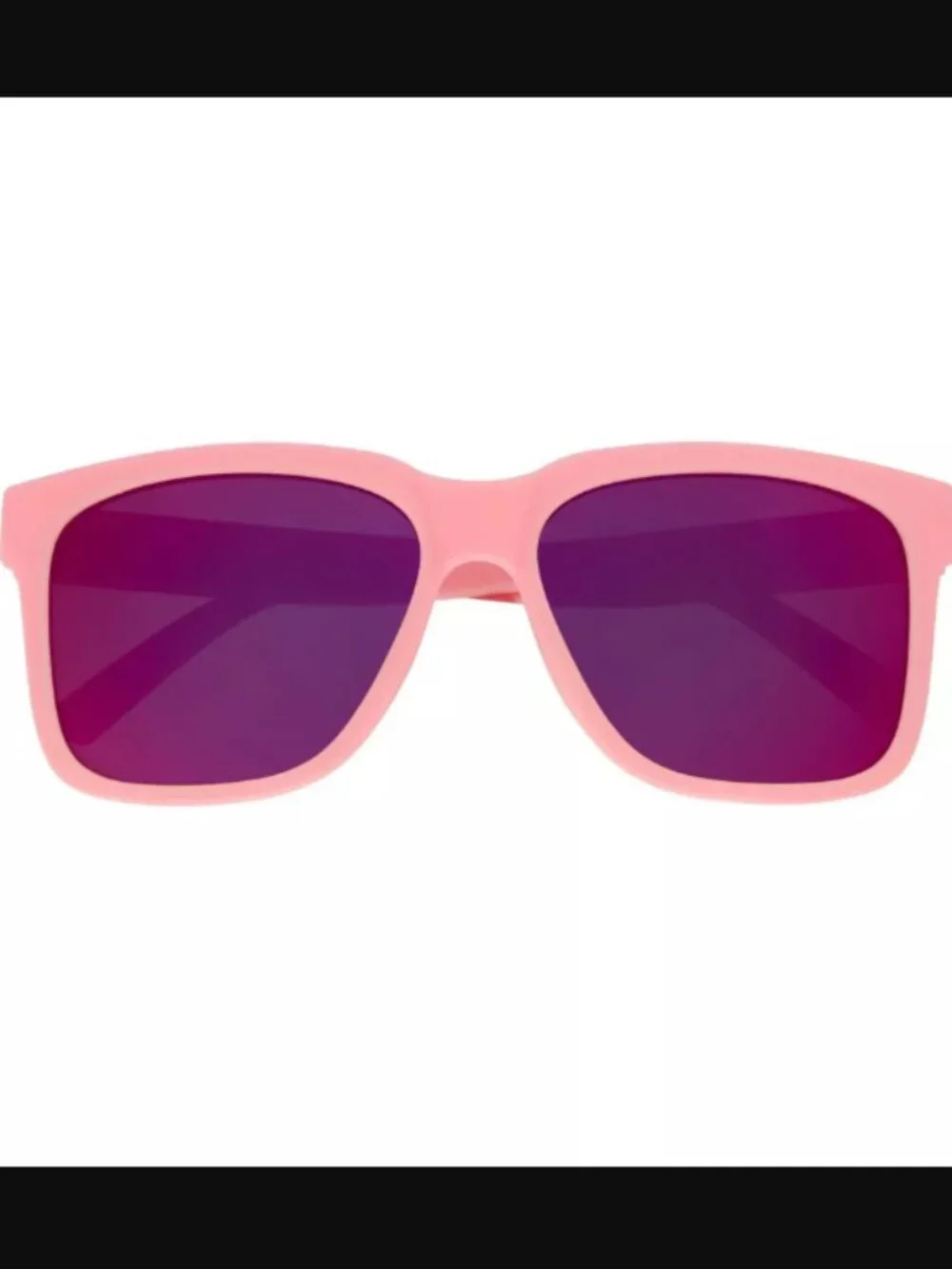 NWT goodr Adult Plastic Square Pool Noodle Battle Hero Sunglass Pink Box Damage